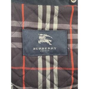 Burberry Men's Checkered Jacket - Black and Gray